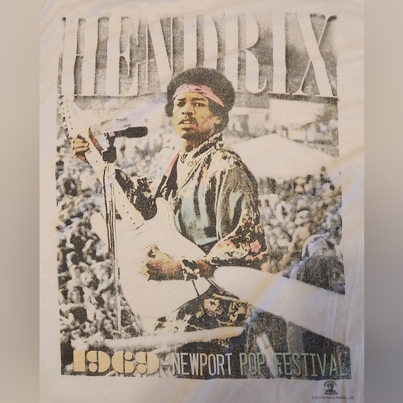 2012 Old Navy Jimi Hendrix Womens Size Small T-Shirt Read See Pics - Picture 2 of 12